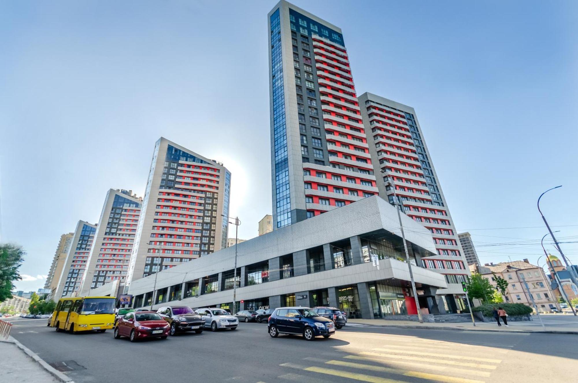 Petrovdom Apartments 7-13 In Rc Manhattan City,Beresteiskyi 11 Kiev Bagian luar foto
